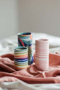 Nerikomi Striped Range: Nerikomi Skinny Vase