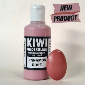 Kiwi Underglaze New Cinnamon Rose