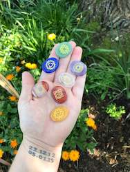 Chakra Sets - Engraved Stones