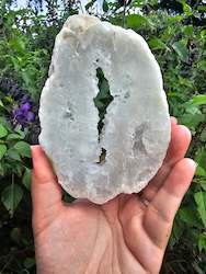 White Quartz Slice