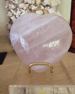 Rose Quartz Heart