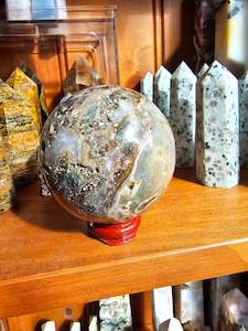 Ocean Jasper Sphere