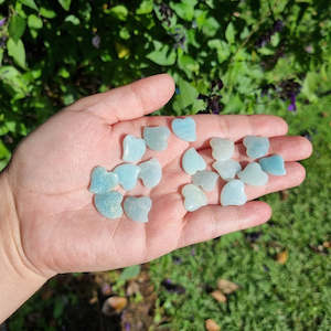 Caribbean Calcite Mini Hearts