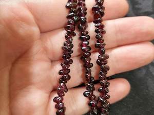 Red Garnet Chip Bracelet