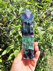 Rainbow Fluorite Tower