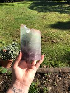 Fluorite Lamp & Base