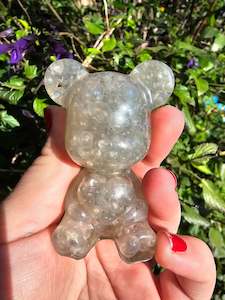 Angel Aura Chip Filled Resin Bear