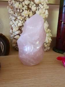 Jewellery: Rose Quartz Flame