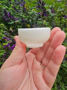 Jewellery: White Jade Bowl - Small