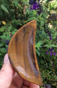 Tigers Eye Moon Bowl - small