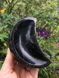 Smokey Quartz Moon Bowl