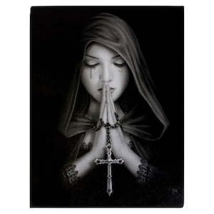 Gothic Prayer Canvas - Anne Stokes