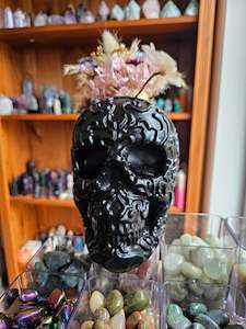 Large Acrylic Decorative Skull