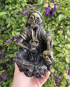 Skull Backflow Incense Burner