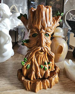 Jewellery: Green Man Incense Burner