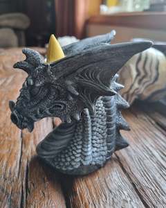 Jewellery: Black Dragon Head Backflow Burner