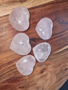 Rose Quartz Puff Heart Incense Stick Holders