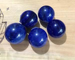 Jewellery: Blue Smelting Sphere - 2cm $10