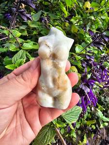 Mixed Jade Torso Carving #4