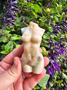 Mixed Jade Torso Carving #2