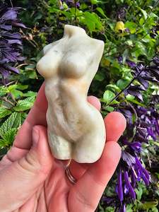 Mixed Jade Torso Carving #1