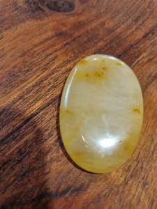 Jewellery: Orange Aventurine Flat Stone