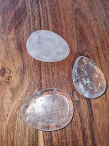 Clear Quartz Flat Stones