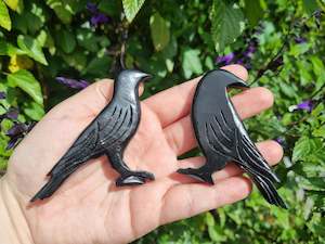 Jewellery: Raven Carving