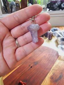 Pecker Key Chain - Amethyst