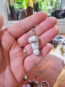 Pecker Key Chain - Howlite