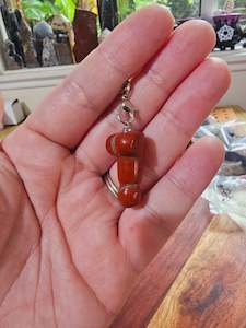 Pecker Key Chain - Red Jasper