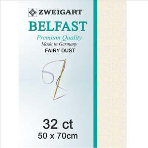 Products: Zweigart Linen, Belfast 32ct - Fairy Dust