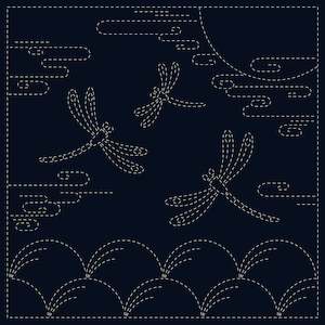 QH Textiles, Sashiko Cloth; Autumn