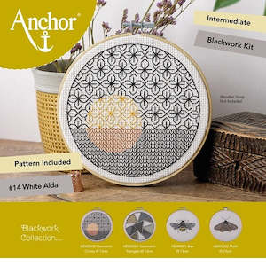 Anchor Essentials Kit; Blackwork - Geometric Circles