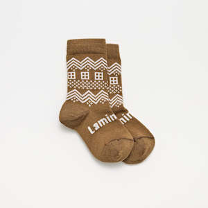 Lamington Socks: Lamington Christmas Socks, Gingerbread