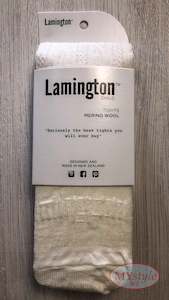 Lamington Socks: Lamington Tights - Cream