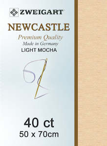 Zweigart Linen, Newcastle 40ct -Light Mocha 309