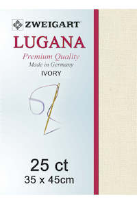 Zweigart Linen, Lugana 25ct -IVORY 264