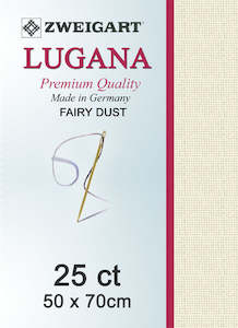 Zweigart Linen, Lugana 25ct -FAIRY DUST 305