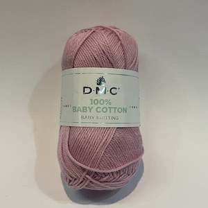 Wool: DMC 100% Baby Cotton Col  769 unicorn pink