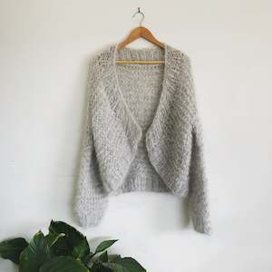 Knitting Patterns: Touch Yarns Easy Mohair Jacket