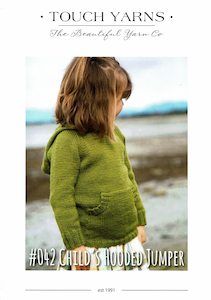 Knitting Patterns: Touch Yarns Childs Hooded Jumper