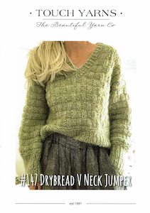 Touch Yarns Drybread V Neck Jumper