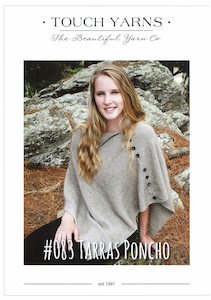 Knitting Patterns: Touch Yarns Tarras Poncho