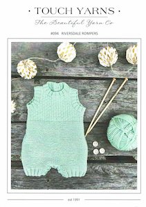 Knitting Patterns: Touch Yarns Riversdale Rompers