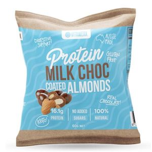 Milk Choc Coated Almonds 60g - Clearnace