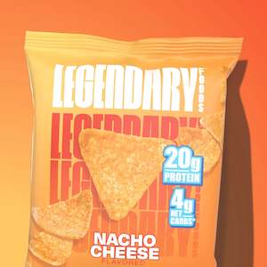 Health food: Nacho Cheese | Popped Protein Chips- 1x packet