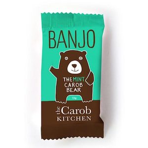 Health food: Banjo the Mint Carob Bear 15g