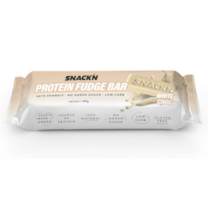 Snack'n Protein Fudge Bar - White Chocolate 40g