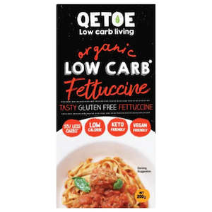 Health food: Organic Low Carb Fettuccine 200g